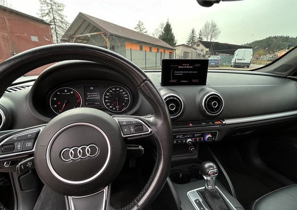 Audi A3 cena 63000 przebieg: 189200, rok produkcji 2014 z Warszawa małe 172